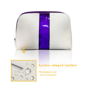 กระเป๋าเครื่องสำอางแฟชั่นสำหรับเดินทาง  แบบซิป  วัสดุอ็อกซ์ฟอร์ดทนทาน  หูหิ้วนุ่ม  โลโก้สั่งทำได้จากซัพพลายเออร์  ขนาดใหญ่สำหรับผู้หญิง  กันน้ำ - Product Image 3