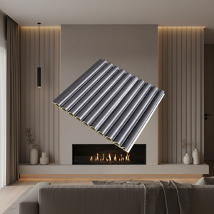 Panneaux muraux extérieurs modernes en bambou et charbon de bois ignifuges, résistants aux intempéries et insonorisants pour bâtiments commerciaux - Product Image 4