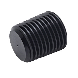 ปลั๊กปิดท่อหัวอัลเลนขนาด 1/8 นิ้ว NPT, อะลูมิเนียม 6061-T6 ชุบสีดำ, รับแรงดัน 1500PSI, ข้อต่อเกลียวสำหรับระบบไฮดรอลิกและยานยนต์ - Product Image 1