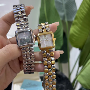 Scottie 9651b di lusso di nuovo Design alla moda impermeabile orologio al quarzo in acciaio inox cinturino importato orologio movimento per la signora - Product Image 2