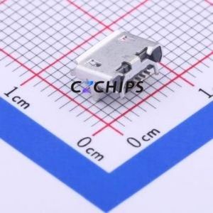 MicroXNJ USB Connector SMD Connector ( Connector Type: Micro-B )( Protocol Standard: USB 2.0 )( Gender: Female ) - Product Image 2