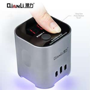 Lámpara QIANLI <span class=keywords><strong>IUV</strong></span>, Lámpara Inteligente de Curado con Aceite Verde, Lámpara de Curado Óptico con Adhesivo LED UV IR para Placa Base - Product Image 4