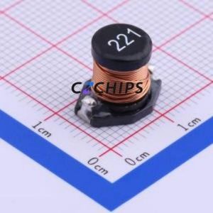 ตัวเหนี่ยวนำไฟฟ้าแบบ SMD รุ่น SSL0810T-221M-N ( ค่าความเหนี่ยวนำ: 220uH ) ( ความแม่นยำ: 20% กระแสไฟฟ้าที่กำหนด: 700mA ) - Product Image 1