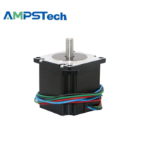 Motor Stepper Mini Hybrid NEMA 23 53mm Model 35BYG250-53 48V DC dengan Kit Driver Harga Kompetitif untuk Printer 3D CNC