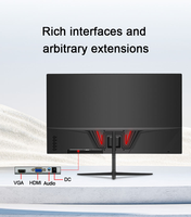 Moniteur LCD universel 18,5 19 20 22 24 27 pouces, ordinateur de bureau professionnel, PC, moniteur de jeu LED de bureau, prix d'usine OEM, prix bas