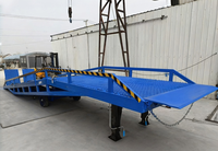 Rampe de quai mobile de 20 tonnes, rampe de quai portable pour le chargement et le déchargement par chariot élévateur