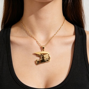 <span class=keywords><strong>Collier</strong></span> personnalisé en tungstène pour <span class=keywords><strong>casque</strong></span> de <span class=keywords><strong>moto</strong></span> numérique, pendentif croix, bijoux unisexe, vente en gros - Meilleure vente - Product Image 1