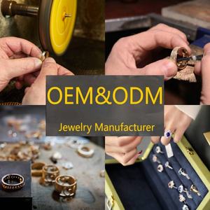 Anillos de Boda Chapados en Oro de 14K y 24K al por Mayor de Fábrica Jxx para Hombre y Mujer, Estilo Clásico, Material de Latón - Product Image 5