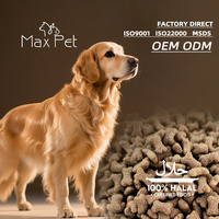 Nourriture sèche pour chiens Max Pet Bulk, saveur bœuf et poulet, nutrition équilibrée pour chiots et chiens adultes, croquettes riches en protéines avec production OEM
