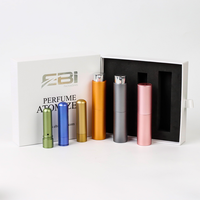 Botol Parfum Kecil 5ml 8ml Kit Sampel Kaca dengan Kotak Kertas Logo Kustom
