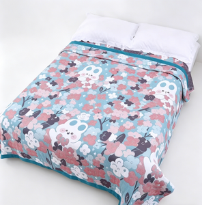 Couverture - Adorable <span class=keywords><strong>petit</strong></span> <span class=keywords><strong>lapin</strong></span> avec motif floral - Product Image 4
