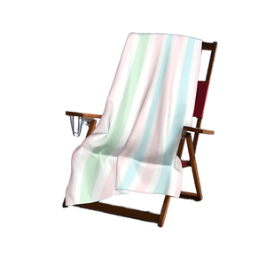 Toalla de microfibra ultra absorbente 2026 teñida con hilo, de secado rápido para tumbonas, piscina y viajes, estampada para niños - Product Image 1