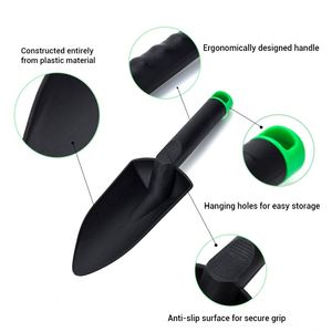Attrezzo Manuale Durevole per <span class=keywords><strong>Terriccio</strong></span>, Leggera Pala da Giardino in Plastica per Trapianto di Fiori e <span class=keywords><strong>Ortaggi</strong></span> - Product Image 3