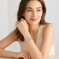 Bracelet intelligent L18, bracelet de suivi de la santé, compteur de pas, moniteur de fréquence cardiaque pour femmes
