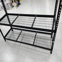 Étagères en acier Q235B sans boulons Jiayuan JY-AWS01 à 4 niveaux, capacité légère de 50 à 175 kg, équipement de stockage latéral à poutre Z/T