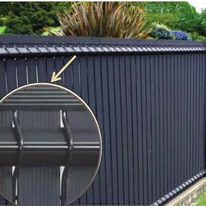 Clôture de jardin extérieure bricolage modèle 3D panneau de poteau anti UV étanche poteau de clôture extérieur - Product Image 5