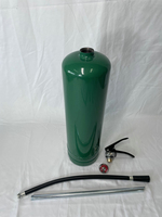 Cylindre d'extincteur en mousse HCFC de couleur vert d'eau 4kg cylindre de couleur rouge, vert, jaune 10lb 20lb
