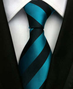 새로운 디자인 클래식 실크 남성 목 넥타이 8 cm 격자 무늬 스트라이프 넥타이 남성용 정장 비즈니스 웨딩 실크 넥타이 - Product Image 4