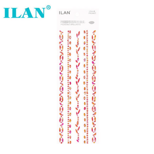 Autocollant en strass scintillant ILAN 32 cm, bande adhésive décorative pour nail art - Product Image 1