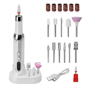 Ponceuse à ongles portable sans fil 15000 tr/min, stylo de polissage réglable pour cuticules, usage domestique et professionnel, en plastique - Product Image 1