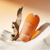 Flacon de lotion ovale de luxe de 40 ml, flacon de crème solaire en plastique HDPE PCR écologique pour sérum de soin de la peau, emballage personnalisé avec logo