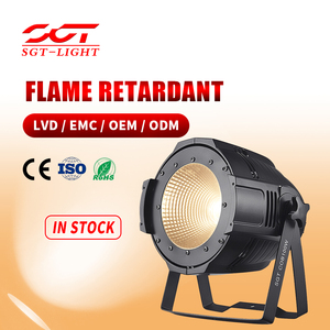 Proyector LED COB de 100W con Temperatura Ajustable, Alto CRI 90, Control DMX, Blanco Cálido y Blanco Frío para Bodas, Iglesias y Banquetes - Product Image 1