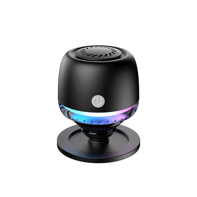 High Bass Waterproof Desktop Speaker - Long Range , Portable Mini Round Shape with Charging Stand