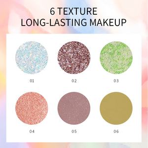 ล่าสุด4สีอายแชโดว์มังสวิรัติแต่งหน้าฉลากส่วนตัวอายแชโดว์ Palette - Product Image 3