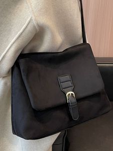 Nuevo Bolso Cuadrado Pequeño Coreano, Otoño Invierno, Textura Vintage, Bolso de Mujer, de Hombro, Casual, Bandolera - Product Image 5