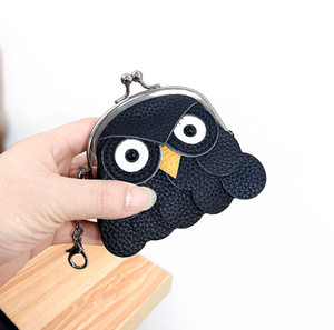 Unique Design Genuine Leather Coin <b>Purse</b> New High Quality Cowhide Women's Wallet Delicate Cute Mini Storage Bags - Product Image 3