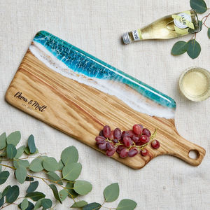 Planche à découper d'art en résine de bois d'olive planche à découper de fromage nouvelle collection - Product Image 3