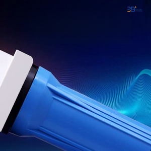 1/2 "3/4" 1 "Brass/Nhựa đầu vào/Đầu ra cổng màu xanh/trong suốt/Trắng Nước Slim 4 giai đoạn màu xanh Hệ thống lọc với cờ lê - Product Image 5