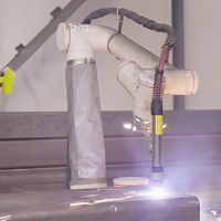 Bras de robot de soudage articulé à 6 axes de 3 kg, cobot de haute précision avec guidage manuel