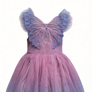 Vestido de princesa brillante para niñas, capas de lentejuelas y tul, diseño dulce, ideal para fiestas de cumpleaños y actuaciones <span class=keywords><strong>en</strong></span> el escenario - Product Image 1