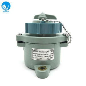 Prise de courant marine RSIL2-22 avec 3 prises AC, verrouillage mécanique IEC, prise PVC, tension nominale 125V, compatible avec les normes américaines et chinoises - Product Image 3