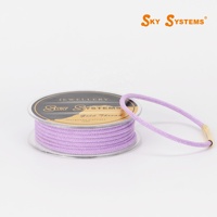 Fil de polyester SKY 2,5 mm pour bijoux, cordon de perlage 81 couleurs, accessoire pour bracelets tressés, colliers, création de lanières uniques