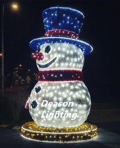 Ánh sáng lên giáng sinh Snowman ngoài trời LED hiển thị ánh sáng - Product Image 2