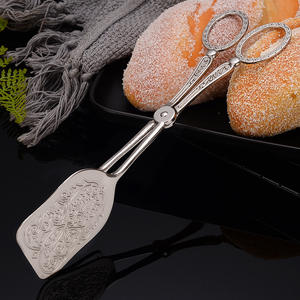 Neue Produktideen 2026 Vintage Buffet-Zange aus Zinklegierung zum Servieren von Salat, Vintage-Brotzange für BBQ, Brot und Kuchen - Product Image 2
