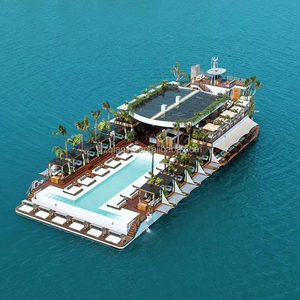 Maison flottante personnalisable, hôtel flottant de luxe, villa flottante haut de gamme, plateforme flottante, bateau, yacht de luxe - Product Image 3