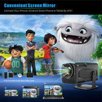 P50 Proyector Inteligente para Exteriores Android 11 2GB Allwinner H713 WiFi de Banda Dual BT50 Mini Beamer Portátil para Cine e