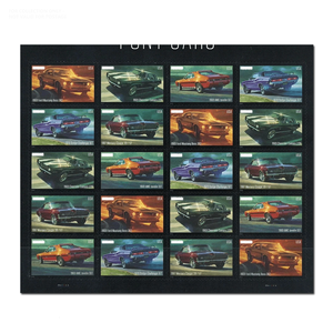 <span class=keywords><strong>Timbres</strong></span>-poste et étiquettes d'impression, 100 pièces, originaux, <span class=keywords><strong>2022</strong></span>, commémoratifs, thème voitures Pony, <span class=keywords><strong>en</strong></span> papier, américains - Product Image 4