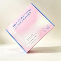 Carton ondulé pliable écologique personnalisé avec logo pour boîte d'emballage de boîte aux lettres en kraft
