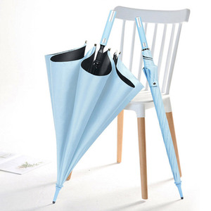 Golf <b>Umbrella</b> Straight Manual Polyester Waterproof Promotional Activities Simple Round <b>Large</b> Size Long Handle - Product Image 1