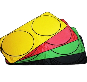 Pare-soleil de voiture de qualité supérieure, pas cher, protection avant, en polyester argenté, double cercle, design personnalisé - Product Image 3