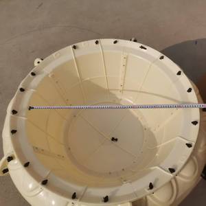 Moules pour pots de fleurs décoratifs de jardin en ABS préfabriqués de 100*70 cm, grande taille, avec une résistance élevée pour une utilisation en extérieur - Product Image 3