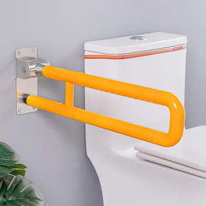 Durable ABS Nylon Bathroom Grab Bar Flexible Elderly Shower and Toilet Assist Disabled and Elderly Fold Safety <strong>Handle</strong> - Product Image 5