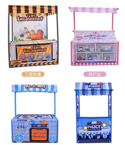 Tente de tipi <span class=keywords><strong>Pop</strong></span> Up pour enfants, ensemble cuisine pour enfants, jouets de simulation, intérieur, fête et événement, tente pliante en tissu pour garçons et filles - Product Image 6