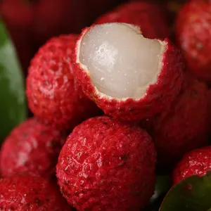 Juicy Sweet Chinese Lychee Lichee Litchi Lichi Fresh Fruit Factory Ice Lychee