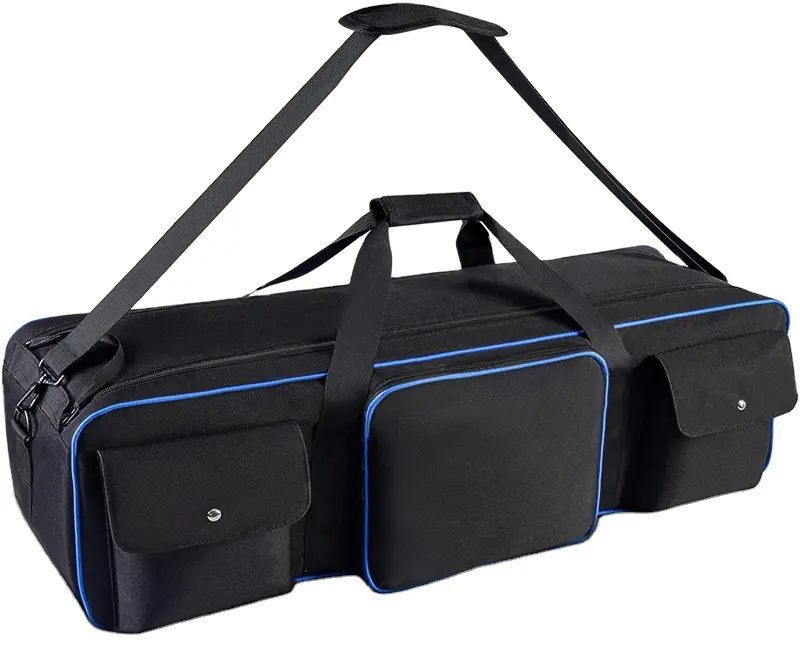無料サンプルカスタマイズ写真ビデオスタジオキット大型キャリングジッパーバッグ三脚キャリングケースバッグ40.5 "耐久性のあるライトスタンドバッグ