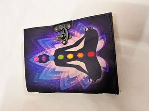 Cuaderno de Cuero con Diseño de Calavera de Cuervo Gótico 5x7, Grimoire de Hechizos de Brujería para Halloween, Regalo para Hombres, Cuaderno Promocional - Product Image 3